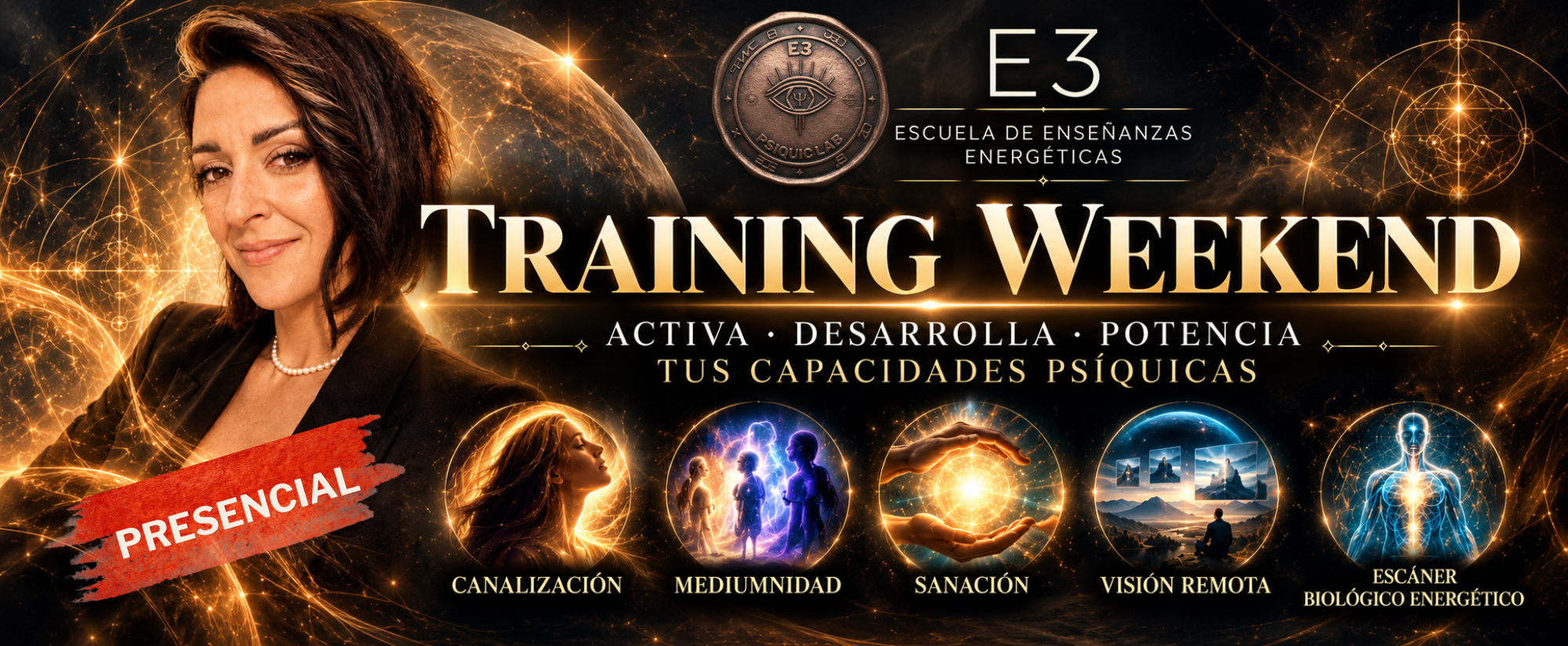 TRAINING WEEKEND presencial: activa, desarrolla y potencia tus capacidades psíquicas